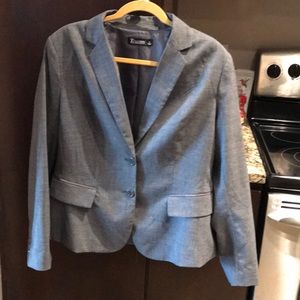 Gray blazer. Size 14